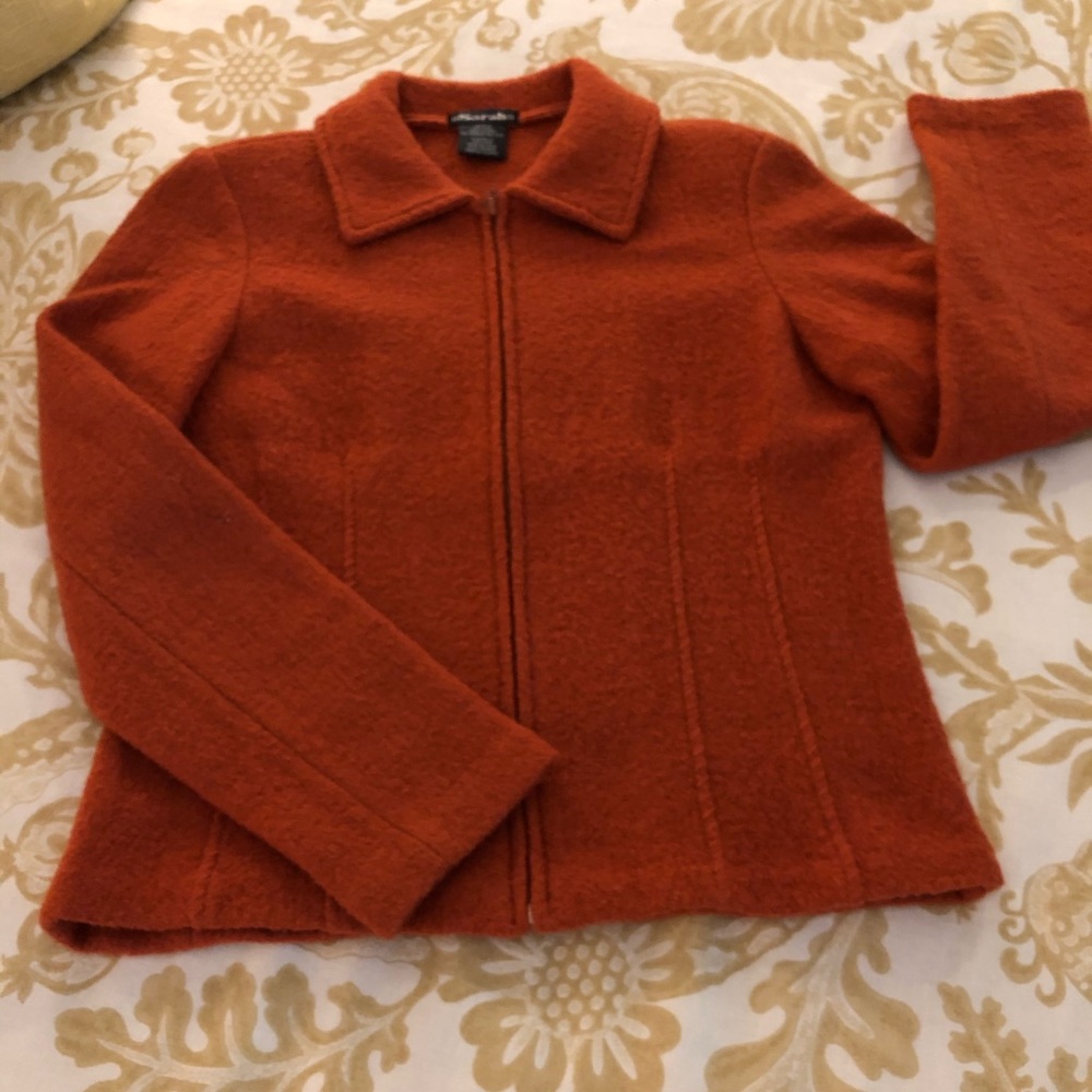 Sarah Wool Zip Jacket